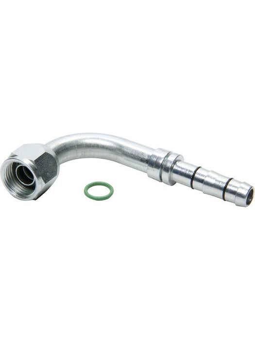 Vintage Air Fitting Hose End AC Refrigerant 90 Degree 8 AN E-Z Cli 347380-VUR Vintage Air - Micks Gone Bush