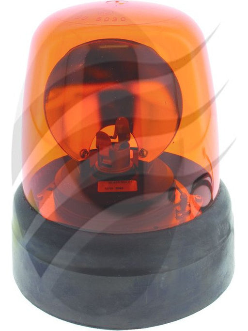 Cobo Amber Rotating Beacon 12/24V 3 Bolt Mount Rubber Base 35.418.000.01 Cobo - Micks Gone Bush