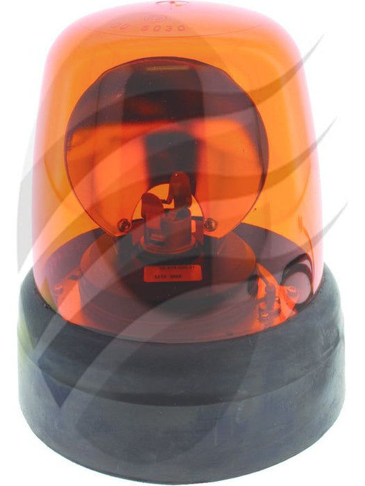 Cobo Amber Rotating Beacon 12/24V 3 Bolt Mount Rubber Base 35.418.000.01 Cobo - Micks Gone Bush