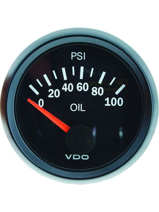 VDO Pressure Gauge Electrical 100Psi 12V 52mm Eg0042 350010021 VDO - Micks Gone Bush