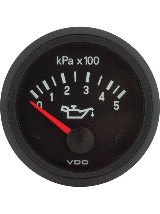 VDO Oil Press Gauge Electrical 12V 0-500Kpa 52mm Dia Eg0148 350030016 VDO - Micks Gone Bush