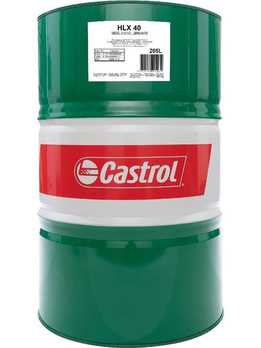 Castrol HLX 40 Super High Performance Diesel Lubricant SAE40 205 Litres 3504011 Castrol - Micks Gone Bush