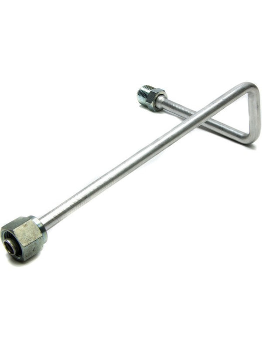 Vintage Air Refrigerant Hard Line Side Exit 8 AN Aluminum Natural C 35045-VFG Vintage Air - Micks Gone Bush