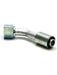 Vintage Air Fitting Hose End 45 Degree 5/8 in Hose Crimp to 10 AN Fema 354200 Vintage Air - Micks Gone Bush