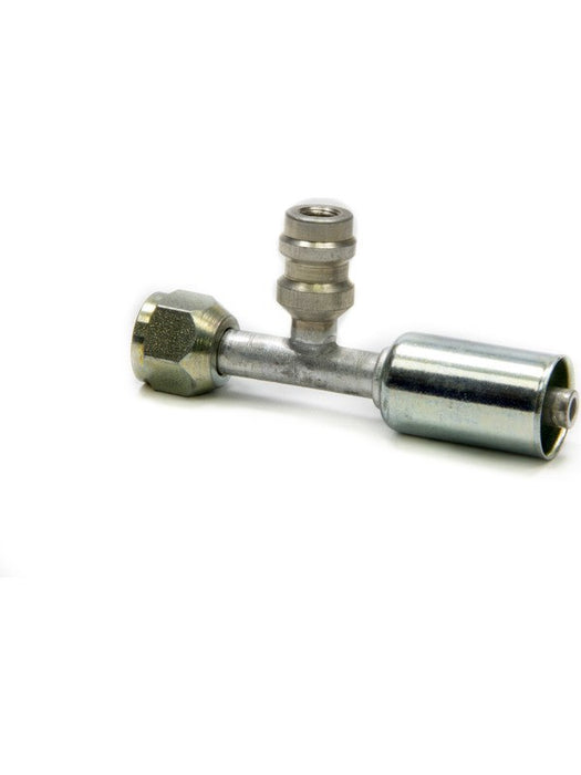 Vintage Air Fitting Hose End AC Refrigerant Straight 6 AN Hose Crim 35511-VUG Hose Ends Vintage Air - Micks Gone Bush