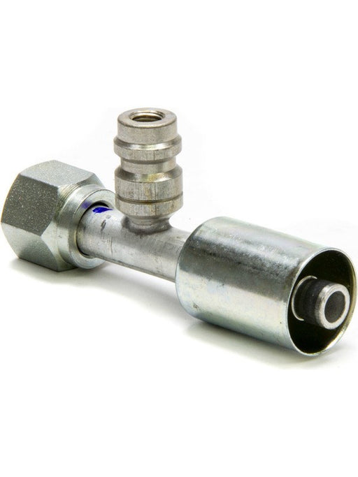 Vintage Air Fitting Hose End AC Refrigerant Straight 8 AN Hose Crim 35512-VUG Hose Ends Vintage Air - Micks Gone Bush