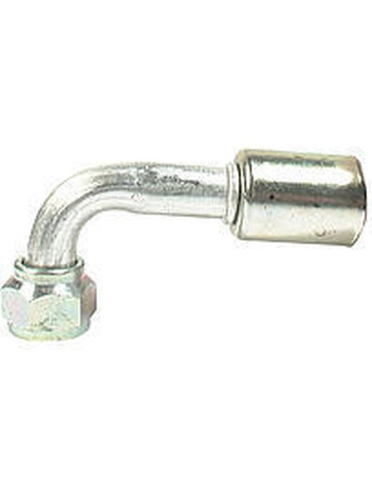 Vintage Air Fitting Hose End AC Refrigerant 90 Degree 10 AN Hose Cr 35833-VUG Hose Ends Vintage Air - Micks Gone Bush