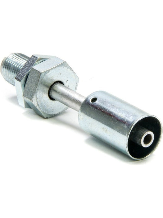 Vintage Air Fitting Bulkhead AC Refrigerant Straight 6 AN Hose Crim 35861-VUG Vintage Air - Micks Gone Bush