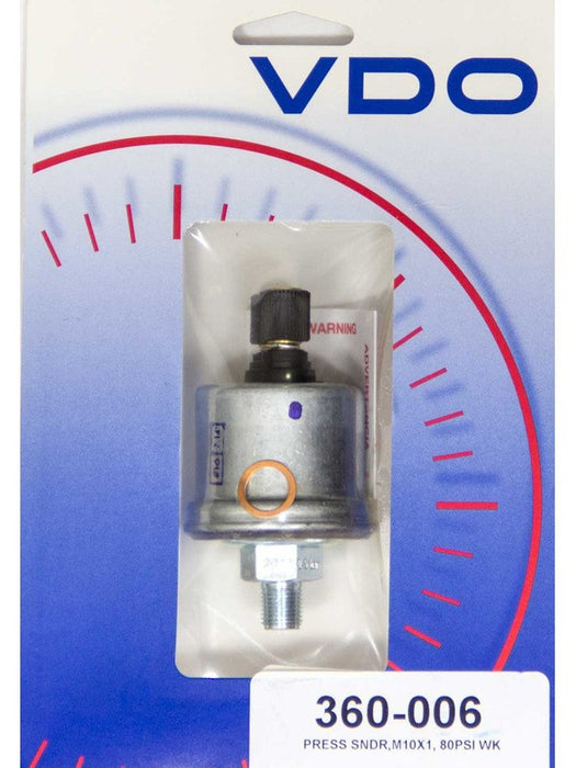 VDO Pressure Sending Unit - Electric - 10 mm X 1K Male - 80 psi - Each (360-006) 360.006 VDO - Micks Gone Bush