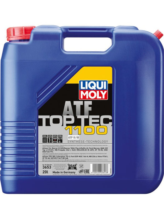 Liqui Moly Top Tec ATF 1100 20L 3653 Liqui Moly - Micks Gone Bush
