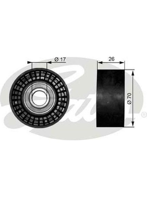 Gates DriveAlign Idler Pulley 38018 Gates - Micks Gone Bush