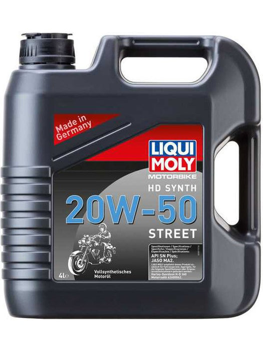 Liqui Moly Full Synthetic Motorbike HD 20W-50 Street Motor Oil 4L 3817 Liqui Moly - Micks Gone Bush