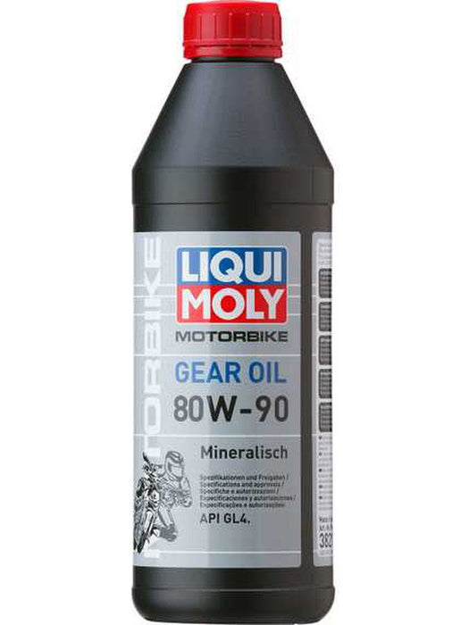 Liqui Moly Mineral High Pressure Motorbike 80W-90 Gear Oil 1L 3821 Liqui Moly - Micks Gone Bush