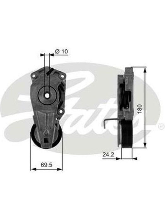 Gates DriveAlign Belt Tensioner 38405 Gates - Micks Gone Bush