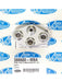 Vintage Air Streamline Bulkhead 4 Way Diamond -6 -10 Ac/Heater 388600-MBA Vintage Air - Micks Gone Bush