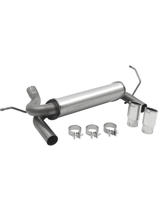 Dynomax Exhaust System Super Turbo Axle-Back 2-1/2 in Tailpipe 3 in Tip 39510 Dynomax - Micks Gone Bush