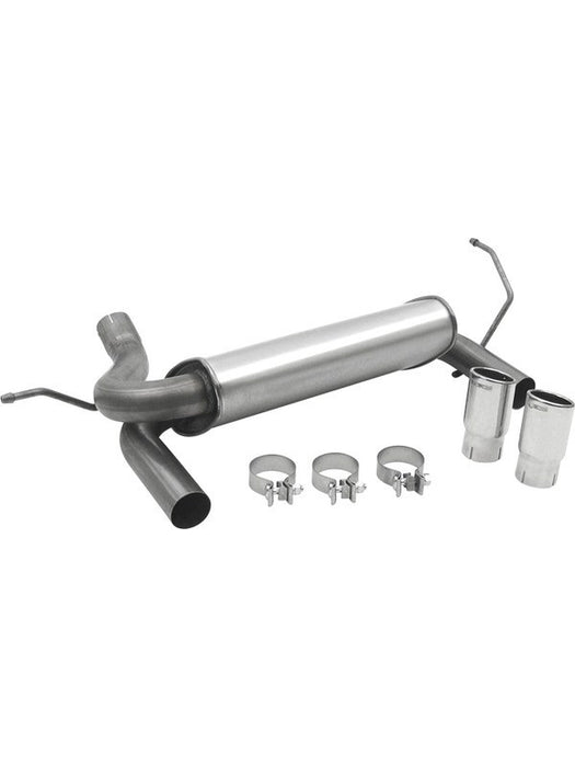 Dynomax Exhaust System Super Turbo Axle-Back 2-1/2 in Tailpipe 3 in Tip 39510 Dynomax - Micks Gone Bush