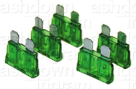 Ashdown Ingram Standard Blade Fuse 7.5A 5 Pack Part No. 63-97075 FUSE ASHDOWN INGRAM - Micks Gone Bush
