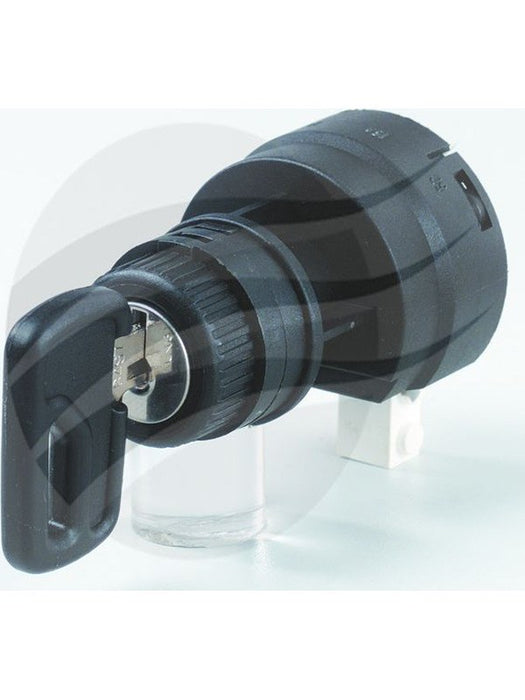 Hella Ignition Starter Switch Heavy Duty 4 Pos Spring Return 19mm Dia 4008HD Hella - Micks Gone Bush