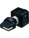 Hella Rotary Switch 15A @ 12V Off-On Flat Knob Suit 12.5mm Dia Opening 4021 Hella - Micks Gone Bush