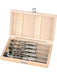 Draper Tools Hollow Square Mortice Chisel And Bit Set 5 Piece 40406 Draper Tools - Micks Gone Bush