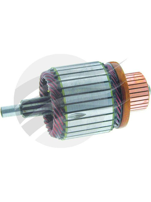 Jaylec Armature 113mm Suits M0T60181 113mm O/L 9 Spline 41-608 Generator Armatures Jaylec - Micks Gone Bush