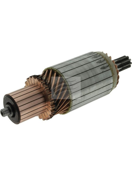 Jaylec Armature 24V Nikko 9 Spline 213.5mm Long 64.6mm Od 41-704 Generator Armatures Jaylec - Micks Gone Bush