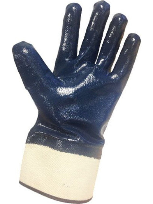 TGC Heavy Duty Industrial Nitrile Gloves Pair Size L 410003 The Glove Company - Micks Gone Bush