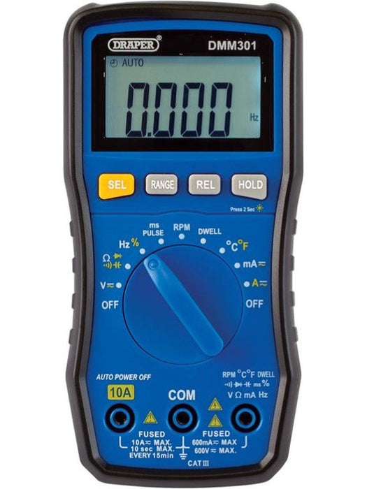 Draper Tools Automotive Digital Multimeter 41822 Draper Tools - Micks Gone Bush