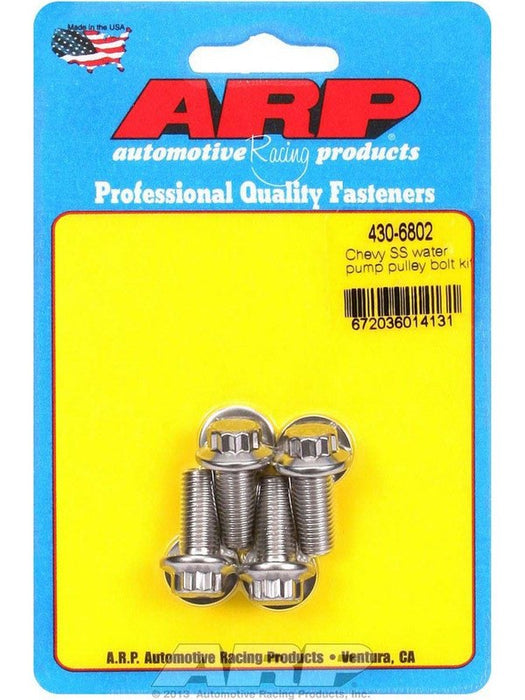 ARP Water Pump Pulley Bolt Kit 12PT Universal suit Chev Ford Holden 430-6802 ARP - Micks Gone Bush