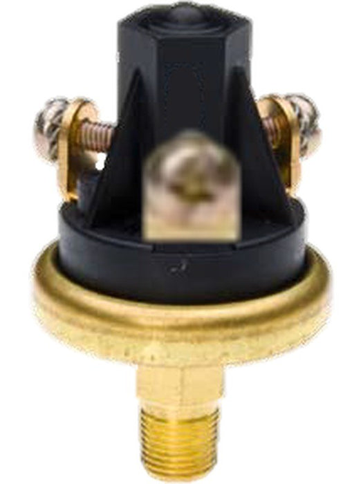 VDO Adjustable Pressure Switch 25 - 50Psi Brass N/Open & Clsd 3 Term 430.135 VDO - Micks Gone Bush