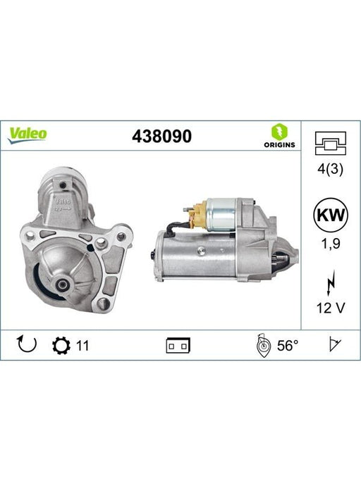 Valeo Starter 438090 Valeo - Micks Gone Bush