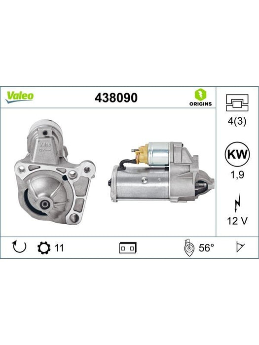 Valeo Starter 438090 Valeo - Micks Gone Bush