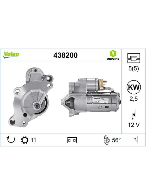 Valeo Starter 438200 Valeo - Micks Gone Bush