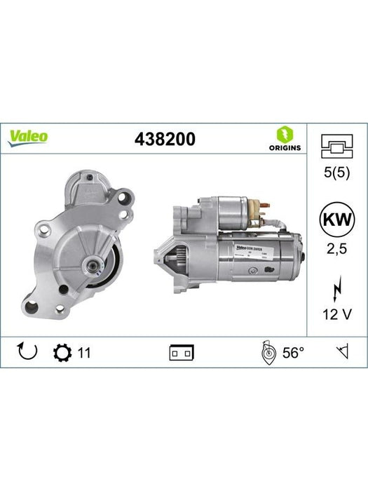 Valeo Starter 438200 Valeo - Micks Gone Bush