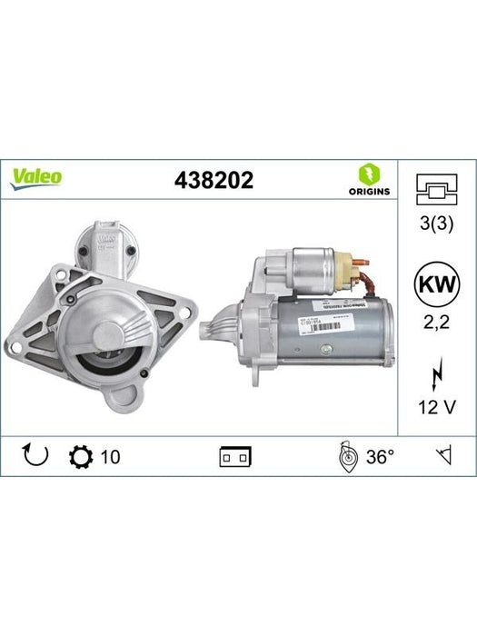 Valeo Starter 438202 Valeo - Micks Gone Bush