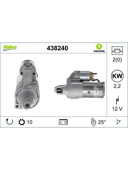 Valeo Starter 438240 Valeo - Micks Gone Bush