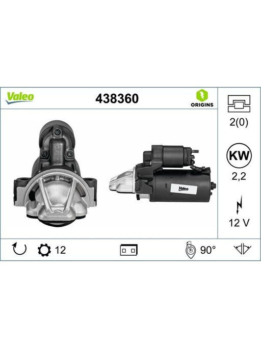 Valeo Starter 438360 Valeo - Micks Gone Bush