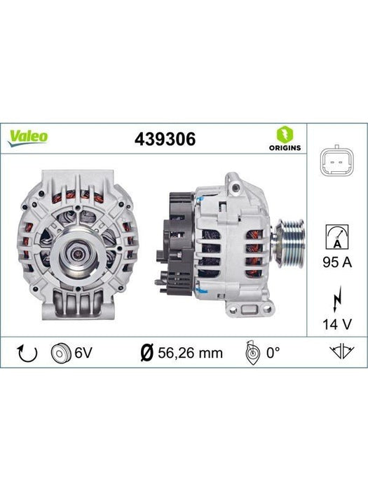 Valeo Alternator 439306 Valeo - Micks Gone Bush
