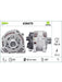 Valeo Alternator 439470 Alternators & Generators Valeo - Micks Gone Bush