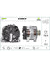 Valeo Alternator 439674 Alternators & Generators Valeo - Micks Gone Bush