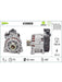 Valeo Starter Generator 439869 Alternators & Generators Valeo - Micks Gone Bush