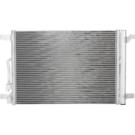 Valeo Air Conditioning Condenser Parallel Flow Subcooled Inlet Pad Outlet Pad Part No. 814301 AIR CONDITIONING CONDENSER VALEO - Micks Gone Bush