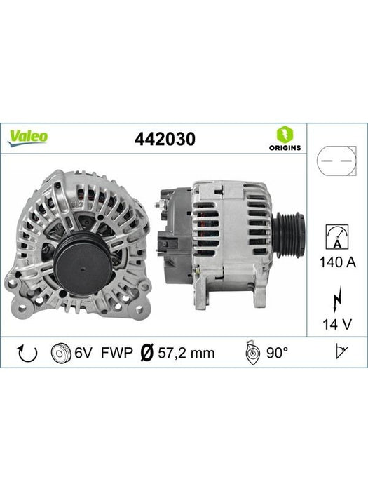 Valeo Alternator 442030 Valeo - Micks Gone Bush