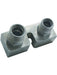 Vintage Air Compressor Adapter 2 Port 8 AN Male O-Ring Discharge / 10 A (45017) 045017 Vintage Air - Micks Gone Bush