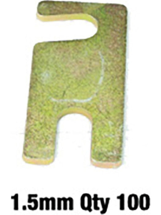 Nolathane Front Control Arm Alignment Shims 1.5mm Pack 100 45316 Nolathane - Micks Gone Bush
