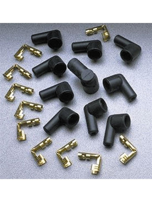 Taylor/Vertex Boot / Terminal Kit Distributor / Coil 8 mm Black 90 Degr 46057 Taylor/Vertex - Micks Gone Bush