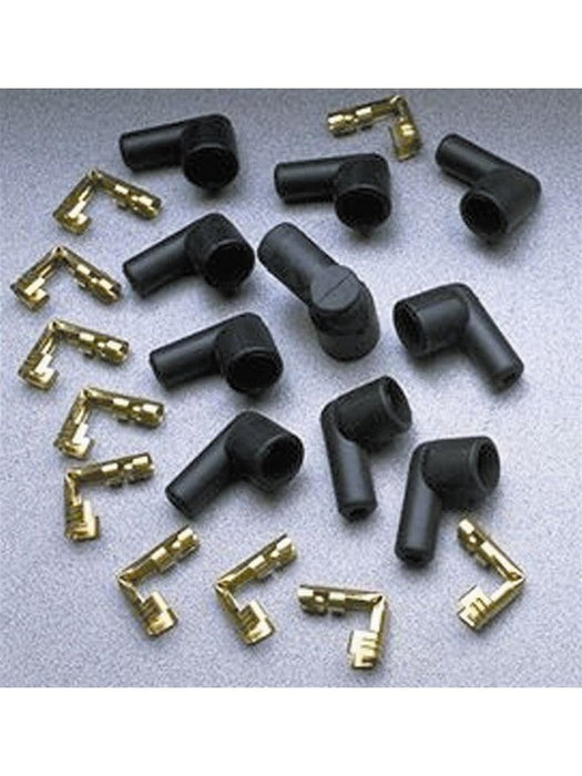 Taylor/Vertex Boot / Terminal Kit Distributor / Coil 8 mm Black 90 Degr 46057 Taylor/Vertex - Micks Gone Bush