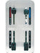 Vintage Air 4 Lever Vertical Machined Alloy Genii Control 48102-SVQ Vintage Air - Micks Gone Bush