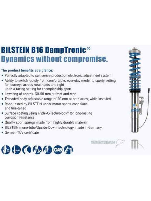 Bilstein B16 DampTronic Suspension Kit 49-234923 Bilstein - Micks Gone Bush